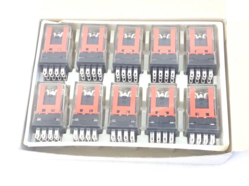 OMRON MY4N (S) RELAYS 110/120VAC BOX of 10 (H30) 1