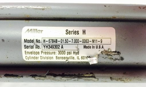 MILLER H-67B4B-01.50-7