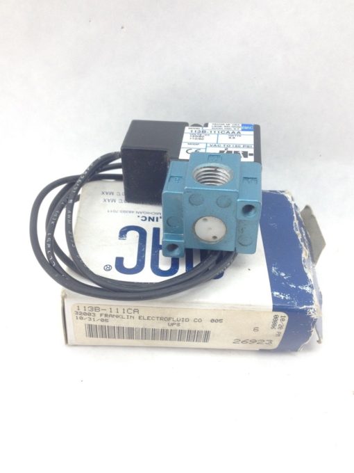 MAC 113B-111CAAA DIRECTIONAL CONTROL SOLENOID VALVE (A870) 1