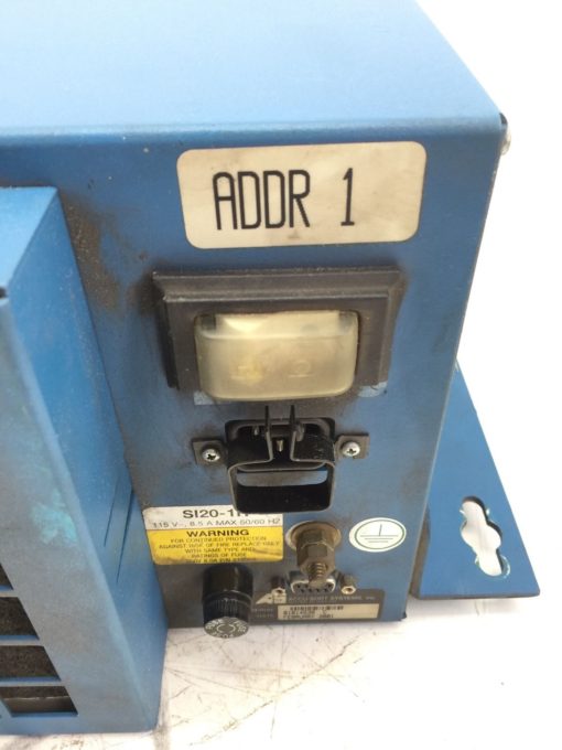 ACCU-SORT SYSTEMS SI20-1H ACCUVISION S120 ILLUMINATION, USED, 60DAY WARRANTY, P4 3