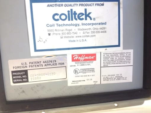 COOPER WEYMOUTH PETERSON COILTEK CS-5000-1530 ULTRASONIC CONTROL SENSOR (B106) 3