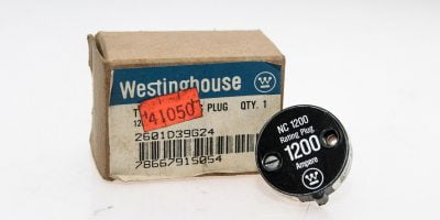 WESTINGHOUSE NC1200 1200 AMPERE RATING PLUG FOR CIRCUIT BREAKER NEW IN BOX(G108) 1