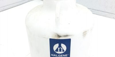 NEW NALGENE 8-0400-07 STANDARD 10 LITER LOW DENSITY POLYETHYLENE CARBOY, (B267) 1