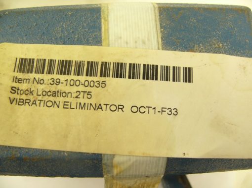VIBRATION ELIMINATOR HOUSED SPRING ISOLATOR FLOOR MOUNT 450 LBS NEW (F86) 1