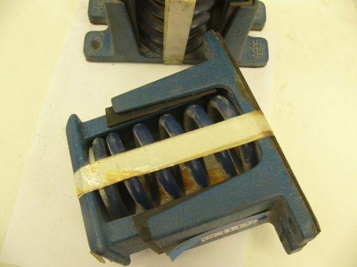 VIBRATION ELIMINATOR HOUSED SPRING ISOLATOR FLOOR MOUNT 450 LBS NEW (F86) 2