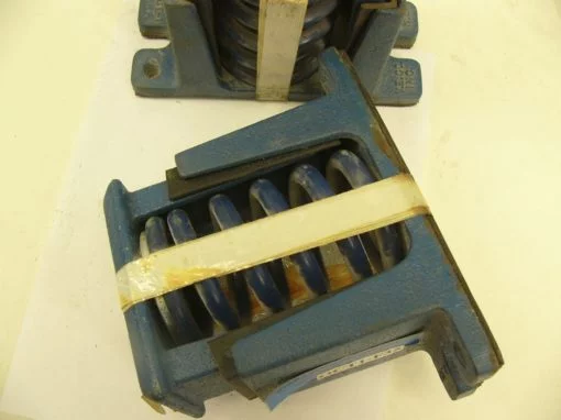 VIBRATION ELIMINATOR HOUSED SPRING ISOLATOR FLOOR MOUNT 450 LBS NEW (F86) 2