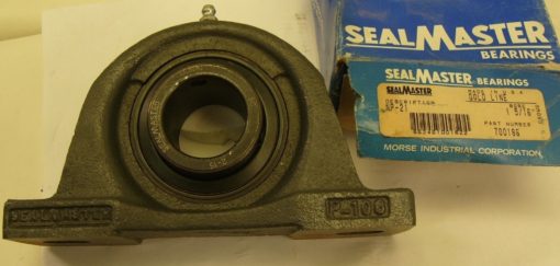 SEALMASTER GOLD LINE NP-21 1-5/16 2-BOLT PILLOW BLOCK BEARING 700186 NEW (F86) 2