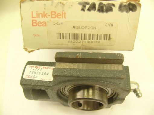 Link-Belt T2U2E20N 1-1/4″ Take-Up Bearing New In Box (F82) 1