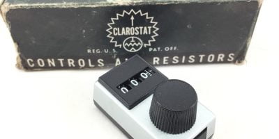 CLAROSTAT POTENTIOMETER 62JA250 10 TURN WITH DIGITAL DR300 NEW IN BOX (A429) 1