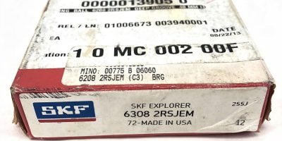 SKF 6308 2RSJEM DEEP GROOVE BALL BEARING (F115) 1