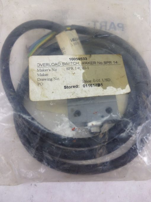 NIB! HONEYWELL SPR14CEI-1 OVERLOAD SWITCH FAST SHIPPING!!! (F116) 1