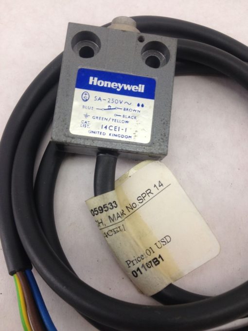 NIB! HONEYWELL SPR14CEI-1 OVERLOAD SWITCH FAST SHIPPING!!! (F116) 2