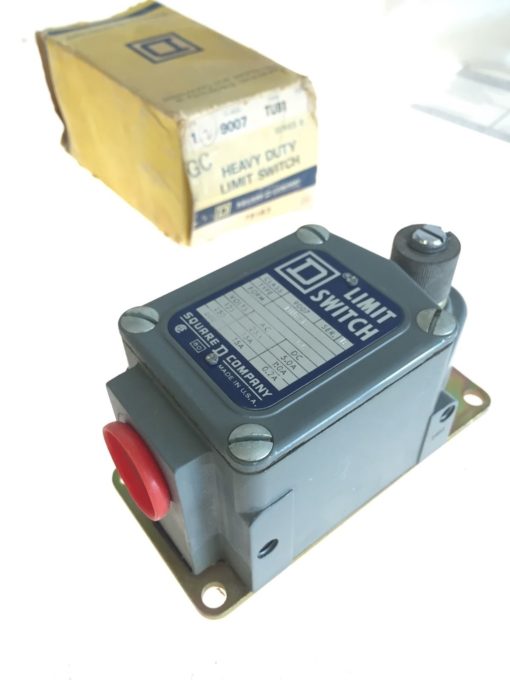 NEW IN BOX! Genuine Square D 9007TUB-1 HD Limit Switch Series B 75183 (A485 ) 2