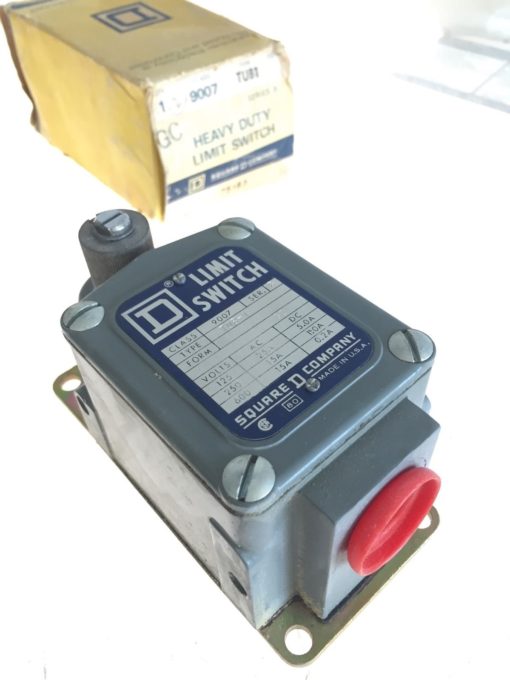 NEW IN BOX! Genuine Square D 9007TUB-1 HD Limit Switch Series B 75183 (A485 ) 3