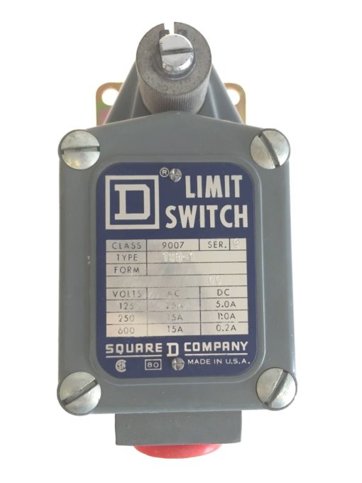 NEW IN BOX! Genuine Square D 9007TUB-1 HD Limit Switch Series B 75183 (A485 ) 5