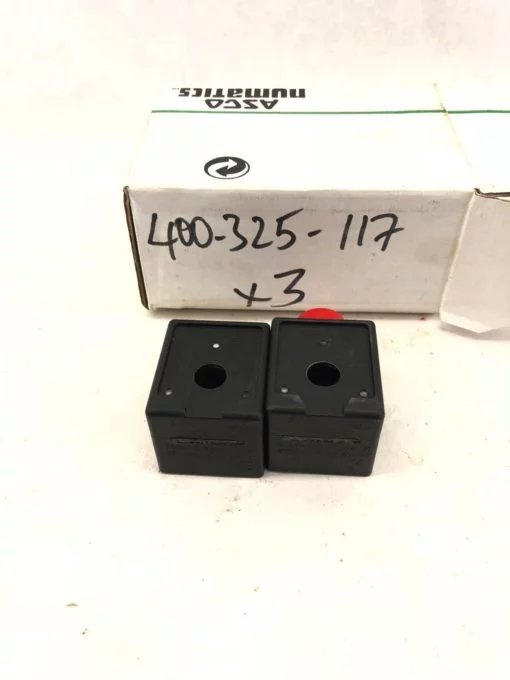 LOT OF 2 NEW IN BOX ASCO 400325-117 6 Watt 230VAC Coil, FAST SHIP! (F268) 1