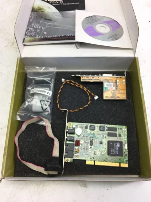 NEW PARTS FOR ASUS PSA-B/300-U SUPER SOCKET 7 100MHz MAINBOARD, (B289) 1