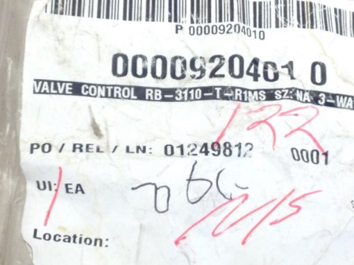 RB CW617N DN25 PN16 3-WAY BALL VALVE ASSY 1” FEMALE (H20) 2