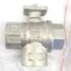RB CW617N DN25 PN16 3-WAY BALL VALVE ASSY 1” FEMALE (H20) 3