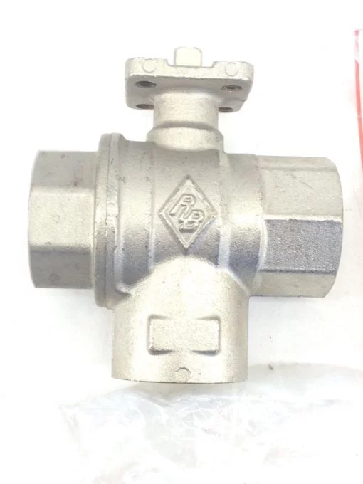 RB CW617N DN25 PN16 3-WAY BALL VALVE ASSY 1” FEMALE (H20) 4