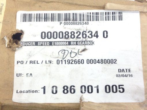 TOLOMATIC 02280410 RH GEARBOX SPEED REDUCER (H20) 3