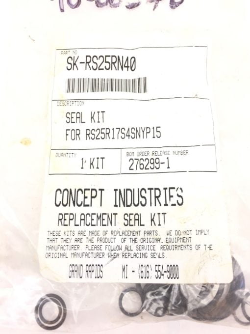 SK-RS25RN40 REPLACEMENT SEAL KIT (A651) 1