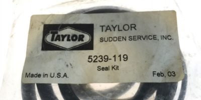 TAYLOR 5239-119 SEAL KIT, NEW IN FACTORY SEALED BAG, FAST SHIPPING, (G59) 1