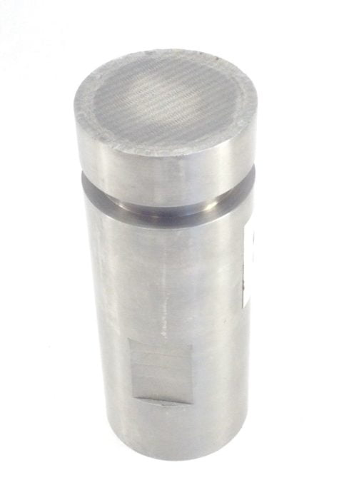 SS FEMALE THREADED COUPLING w/ HYDRAULIC MESH FILTER 4