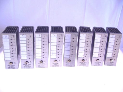 USED SIEMENS DIGITAL INPUT 8x24V DC 6ES5 431-8MA11 LOT OF 8 USED CONDITION (G56) 1