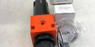 NEW METALWORK 1425030 Filter Regulator 20 Micron 0-8bar W/ PRESS
