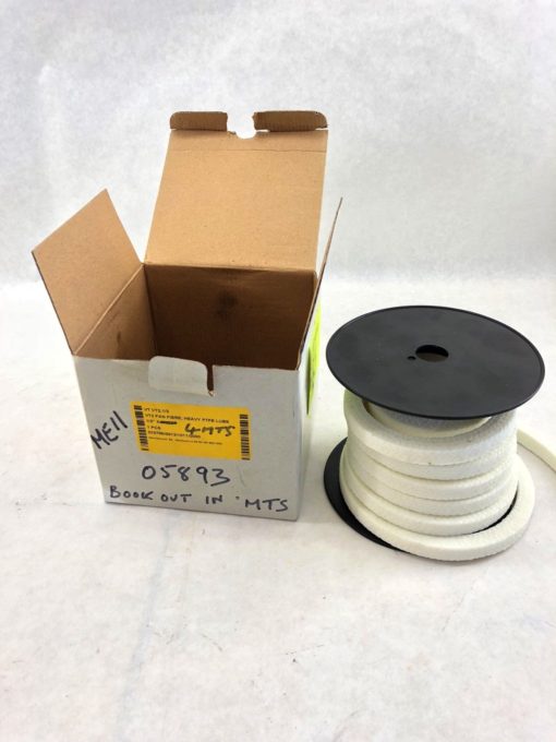 Vulcan VT2 GLAND PACKING PAN FIBRE HEAVY PTFE LUBE 1/2, 12 FEET (B407) 1