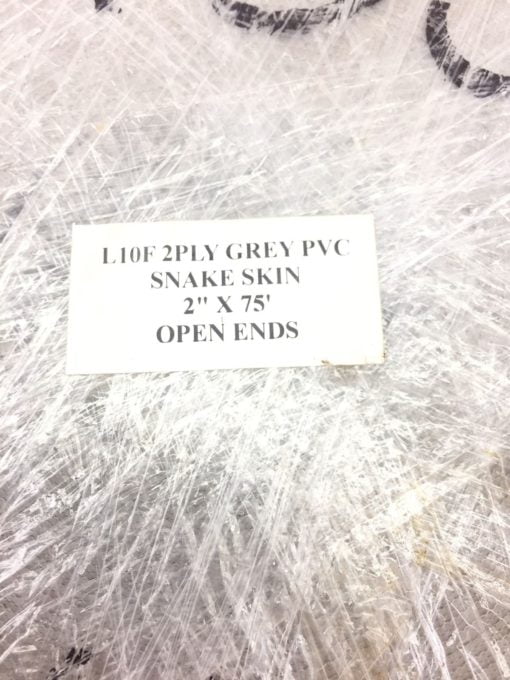 2PLY PVC SNAKE SKIN CONVEYOR BELT 2” X 75’ (H311) 2
