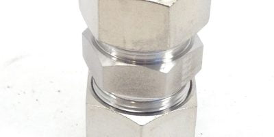 PARKER 12-316 LOH 3/4” STAINLESS STEEL TUBING UNION (F33) 1