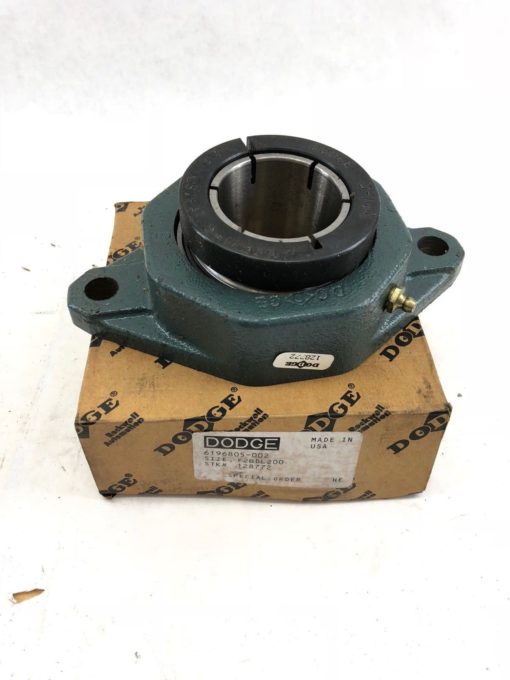 NEW IN BOX DODGE 128772 F2B-DL-200 MOUNTED BEARING 6196805-002 FAST SHIP! (B455) 1