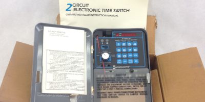 NIB! INTERMATIC ET7215C8 TIME CONTROL SWITCH 365-DAY, 2-CIRCUIT (B29) 1