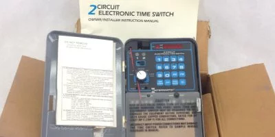 NIB! INTERMATIC ET7215C8 TIME CONTROL SWITCH 365-DAY, 2-CIRCUIT (B29) 1