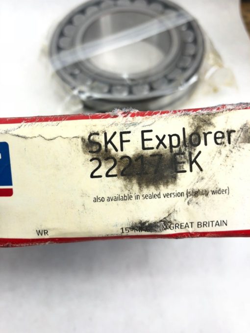 NEW IN BOX SKF EXPLORER 22217 EK SPHERICAL ROLLER BEARING, FAST SHIP! (B455) 2