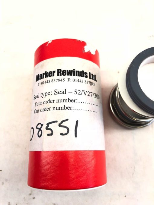NEW IN PACKAGE MARKER REWINDS LTD SEAL, SEAL TYPE – 52/V27/300, FAST SHIP! F269 2
