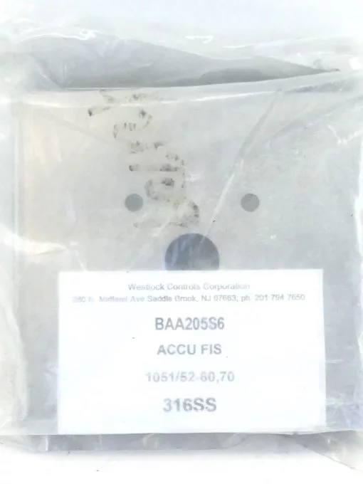 WESTLOCK CORP BAA205 GENERAL POSITION SWITCH MOUNTING BRACKET (B456) 2