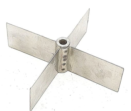 NEW, NO BOX! BINDICATOR PADDLE 4-VANE OPEN IMPELLER 7-1/16″X2″ 3/8″BORE(B286) 1