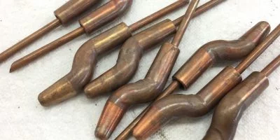 NEW LOT OF 8 AF2128-8 OFFSET ELECTRODES, FAST SHIPPING! (A124) 1