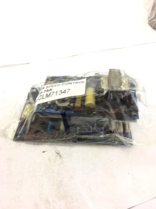 USED WER 750-75A HALF WAVE SPEED CONTROL BOARD, FAST SHIPPING! (B108) 1