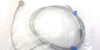FLAT WASHER DISK HEATER with BRAIDED ARMORED CABLE (A767) 1