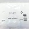 SAIA BURGESS MAINS KEY SWITCH 337-633 DP-CO 4AMP @ 125VAC 2-WAY (A767) 2