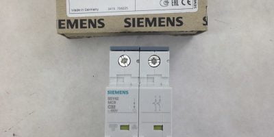 SIEMENS 5SY4 232-7, CIRCUIT BREAKER, 32A, 400V, 2P (A772) 1