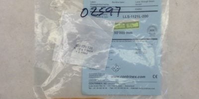 CONTRINEX LASER SENSOR LLS-1121L-200 (A766) 1