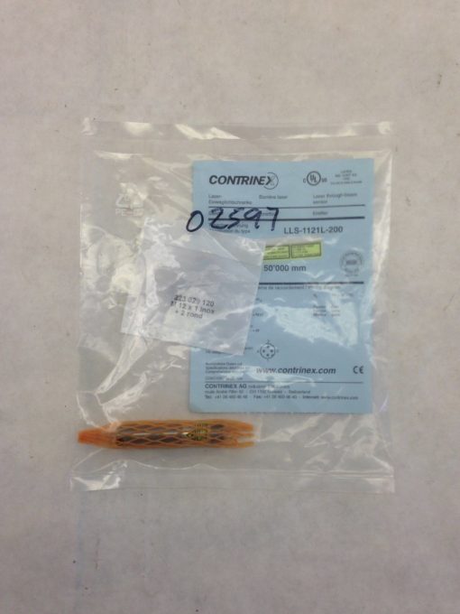 CONTRINEX LASER SENSOR LLS-1121L-200 (A766) 1