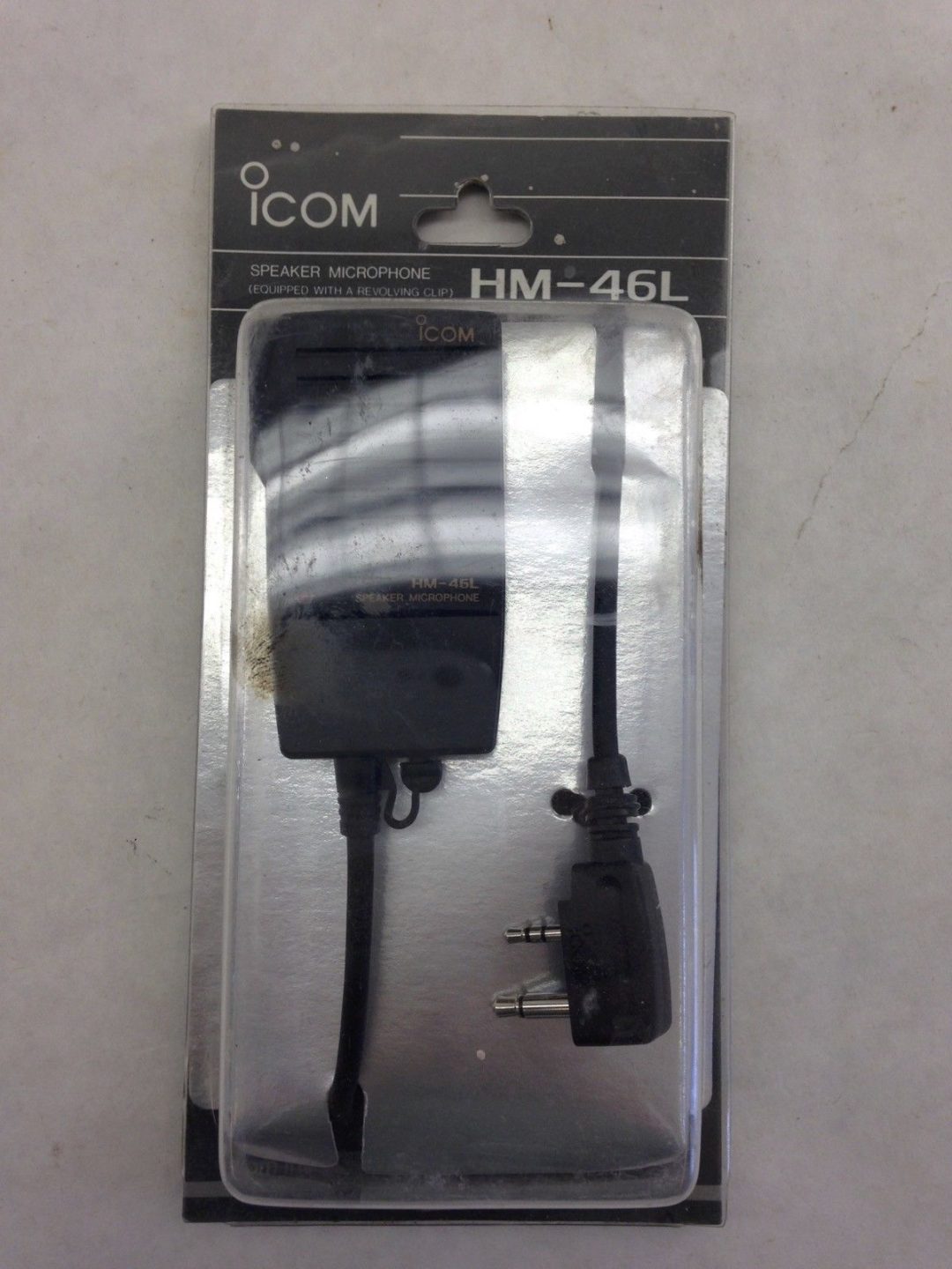 ICOM HM-46L SPEAKER MICROPHONE (A766)