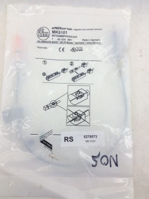 EFFECTOR120 MK5101 MAGNETIC PROXIMITY SWITCH for PNEUMATIC CYL (A768) 1