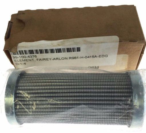 PARKER R981-H-0415A FAIREY ARLON FILTER ELEMENT, NEW IN FACTORY BOX, G62 1